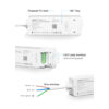 LEDTM® 71441 WL5-P75V24 Mi-BOXER DC Smart Wifi & RF 2.4Ghz Power Supply Τροφοδοτικό SELV & Controller / Dimmer All in One 5 Καναλιών AC100-240V σε DC 24V 5 x 0.6A 14.4W - Max 3A 75W - IP20 RGBW+WW Μ19 x Π5.5 x Υ3.2cm - 5 Years Warranty - Image 13