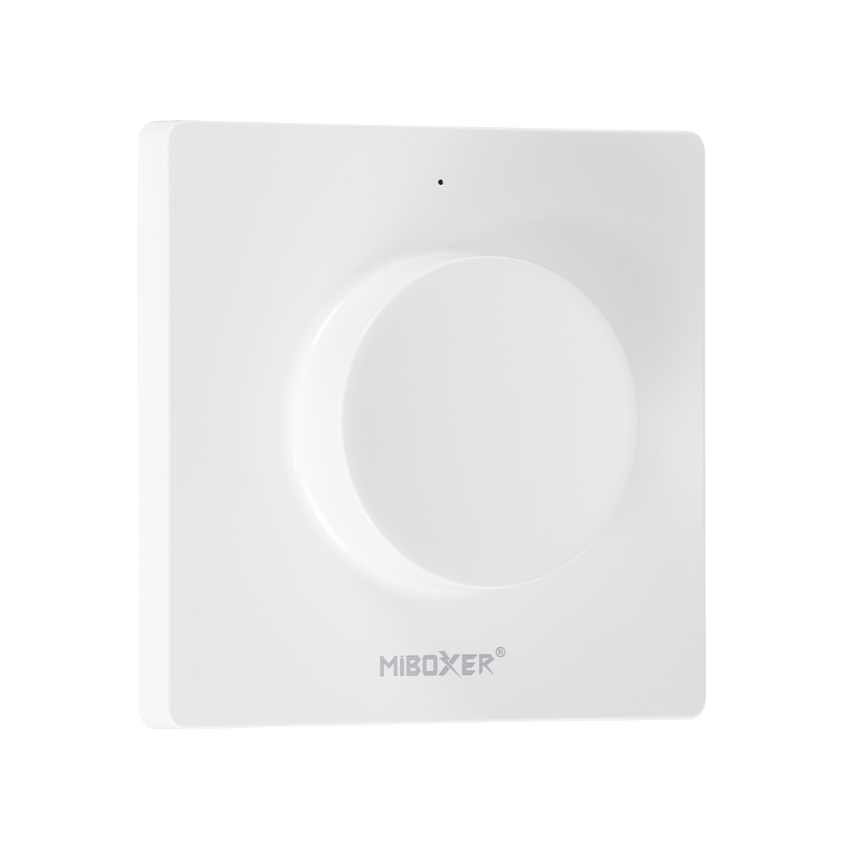 LEDTM® 71443 K1 Mi-BOXER Ασύρματο Επιτοίχιο Χειριστήριο Dimmer RF 2.4Ghz για όλα τα Μονόχρωμα Mi-BOXER Controller DC 3V 1 x CR2032 - IP20 Λευκό Μ8.5 x Π8.5 x Υ2.5cm - 5 Years Warranty - Image 2