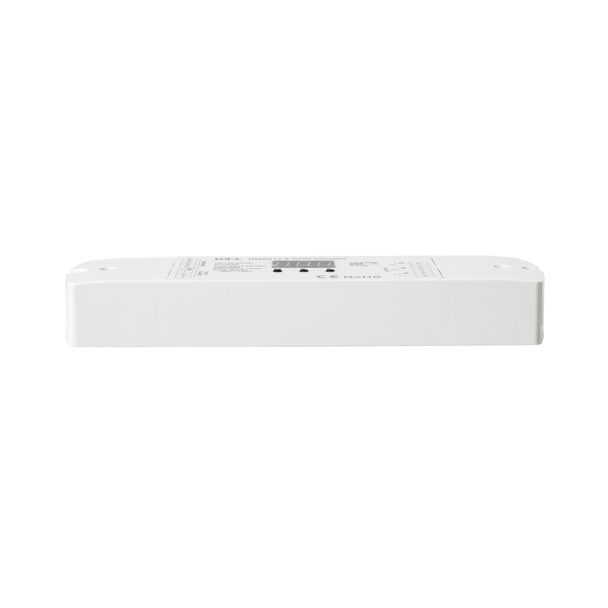 LEDTM® 71447 D3-L SKYDANCE DC DMX & RDM Dimmer High Speed Controller / Decoder 3 Καναλιών DC 12-24V 3 x 6A 144W - Max 18.5A 432W - IP20 Μ17 x Π5 x Υ2.5cm - 5 Years Warranty - Image 4