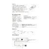 LEDTM® 71447 D3-L SKYDANCE DC DMX & RDM Dimmer High Speed Controller / Decoder 3 Καναλιών DC 12-24V 3 x 6A 144W - Max 18.5A 432W - IP20 Μ17 x Π5 x Υ2.5cm - 5 Years Warranty - Image 6