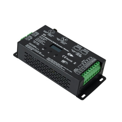 Alternative view of LEDTM® 71448 D5 SKYDANCE DC DMX & RDM Dimmer High Speed Controller / Decoder 5 Καναλιών DC 12-24V 5 x 6A 144W - Max 30A 864W - IP20 Μ17 x Π8 x Υ4cm - 5 Years Warranty