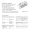 LEDTM® SKYDANCE-D24 71450 DC DMX Master Dimmer / Controller / Decoder Υψηλής Ταχύτητας με 24 x 3A 72W Κανάλια DC 12-24V 60A 1440W Max IP20 - DMX512 & RDM - Μ16 x Π9 x Υ6cm - 5 Χρόνια Εγγύηση - Image 10