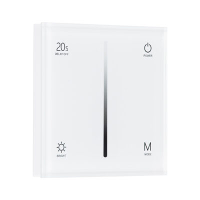 Alternative view of LEDTM® 71452 S1-T SKYDANCE AC Smart RF 2.4Ghz & Αφής - Touch Triac Dimming AC100-240V σε AC100-240V 1 x 1.5A 360W - Max 1.5A 360W - IP20 - Λευκό Σώμα - Μ8.5 x Π8.5 x Υ3.2cm - 5 Years Warranty