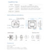 LEDTM® 71454 S1-K SKYDANCE AC Smart RF 2.4Ghz & Ροοστάτη - Push ON/OFF Triac Dimming AC100-240V σε AC100-240V 1 x 1.5A 360W - Max 1.5A 360W - IP20 - Λευκό Σώμα - Μ8.5 x Π8.5 x Υ5cm - 5 Years Warranty - Image 10