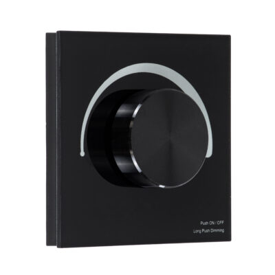 Alternative view of LEDTM® 71455 S1-K SKYDANCE AC Smart RF 2.4Ghz & Ροοστάτη - Push ON/OFF Triac Dimming AC100-240V σε AC100-240V 1 x 1.5A 360W - Max 1.5A 360W - IP20 - Μαύρο Σώμα - Μ8.5 x Π8.5 x Υ5cm - 5 Years Warranty