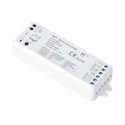 Alternative view of LEDTM® SKYDANCE-WT1 71468 DC WiFi & RF 2.4Ghz & Push Dimmer / Controller με 2 x 5A 90W Κανάλια DC 12-36V 10A 180W Max IP20 - WiFI & RF 2.4Ghz & Push Dimming - Μ11.5 x Π3.5 x Υ2cm - 5 Χρόνια Εγγύηση