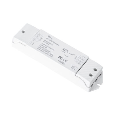 Alternative view of LEDTM® 71547 V3-L SKYDANCE DC RF 2.4Ghz Dimmer High Speed Controller & Push Dimming 3 Κανάλια DC 12-48V 3 x 6A 288W - Max 18.5A 288W - IP20 Μ17.5 x Π4.5 x Υ2.5cm - 5 Years Warranty