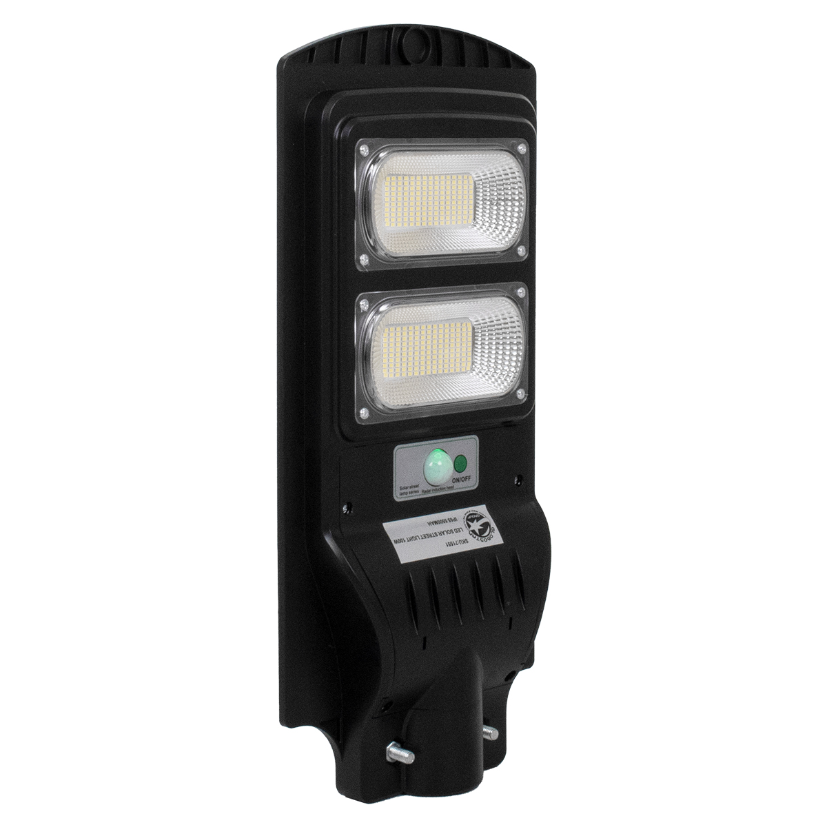 LEDTM® 71551 Αυτόνομο Ηλιακό Φωτιστικό Δρόμου Street Light LED SMD 100W 8000lm με Ενσωματωμένη Μπαταρία Li-ion 5500mAh - Φωτοβολταϊκό Πάνελ με Αισθητήρα Ημέρας-Νύχτας PIR Αισθητήρα Κίνησης Αδιάβροχο IP65 Ψυχρό Λευκό 6000K - Image 6