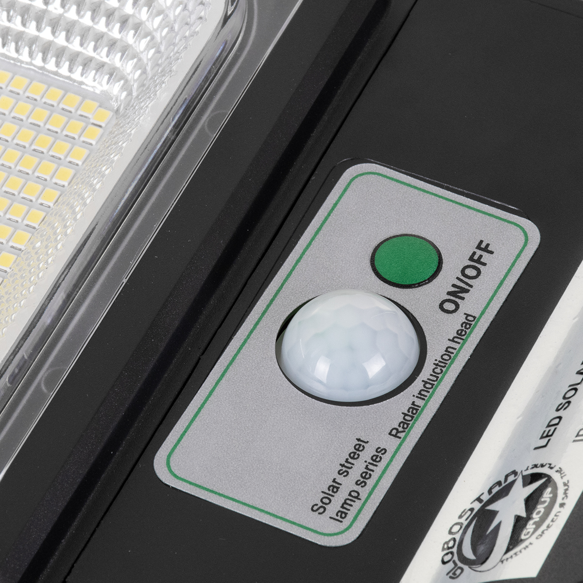 LEDTM® 71551 Αυτόνομο Ηλιακό Φωτιστικό Δρόμου Street Light LED SMD 100W 8000lm με Ενσωματωμένη Μπαταρία Li-ion 5500mAh - Φωτοβολταϊκό Πάνελ με Αισθητήρα Ημέρας-Νύχτας PIR Αισθητήρα Κίνησης Αδιάβροχο IP65 Ψυχρό Λευκό 6000K - Image 9