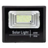 LEDTM® HERMES 71555 Προβολέας με IR Ασύρματο Χειριστήριο LED 40W 2000lm 120° DC 5V με Φωτοβολταϊκό Panel 5V 6W & Επαναφορτιζόμενη Μπαταρία Li-ion 3.2V 5000mAh Αδιάβροχο IP66 Ψυχρό Λευκό 6000K Dimmable - Sanan SMD Chip - Μαύρο - Μ23 x Π19.5 x Υ5cm - 2 Χρόνια Εγγύηση - Image 5