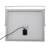 LEDTM® HERMES 71555 Προβολέας με IR Ασύρματο Χειριστήριο LED 40W 2000lm 120° DC 5V με Φωτοβολταϊκό Panel 5V 6W & Επαναφορτιζόμενη Μπαταρία Li-ion 3.2V 5000mAh Αδιάβροχο IP66 Ψυχρό Λευκό 6000K Dimmable - Sanan SMD Chip - Μαύρο - Μ23 x Π19.5 x Υ5cm - 2 Χρόνια Εγγύηση - Image 9