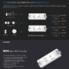 LEDTM® SKYDANCE-V1 71567 DC RF 2.4Ghz & Push Dimmer / Controller με 1 x 8A 288W Κανάλι DC 5-36V 8A 288W Max IP20 - RF 2.4Ghz & Push Dimming - Μ10 x Π3.5 x Υ2cm - 5 Χρόνια Εγγύηση - Image 9