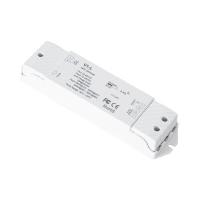 Alternative view of LEDTM® SKYDANCE-V1-L 71568 DC RF 2.4Ghz & Push Dimmer / Controller με 1 x 15A 480W Κανάλι DC 12-48V 15A 480W Max IP20 - RF 2.4Ghz & Push Dimming - Μ17.5 x Π4.5 x Υ2.5cm - 5 Χρόνια Εγγύηση
