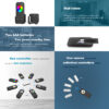 LEDTM® SKYDANCE-RT1 71569 RF Ασύρματο Χειριστήριο Αφής 1 Group για όλα τα Μονόχρωμα SKYDANCE Controller - DC 3V 2 x AAA IP20 - RF2.4Ghz - Μ12.2 x Π5.3 x Υ1.7cm - 5 Χρόνια Εγγύηση - Image 14