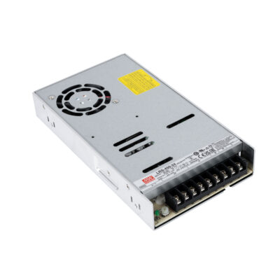 Alternative view of LEDTM® MEANWELL-LRS450-24 90787 Τροφοδοτικό/Μετασχηματιστής PELV 450W 18.8A DC 24V IP20 - AC 220-240V σε DC 24V / Ρυθμιζόμενo από DC 21.6V έως DC 28.8V - Μ22.5 x Π12.4 x Υ3.5cm - 3 Χρόνια Εγγύηση