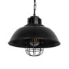 LEDTM® HARROW 01571 Vintage Κρεμαστό Φωτιστικό Οροφής με Ντουί 1 x E27 AC 220-240V IP20 - Μαύρο - Μ33 x Π33 x Υ32cm - Image 2
