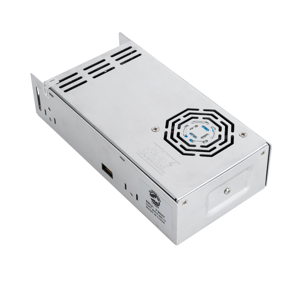 LEDTM® 73037 Μεταλλικό Τροφοδοτικό PELV για Προϊόντα LED 400W 33.3A - AC 220-240V σε DC 12V - IP20 - Μ20 x Π10 x Υ5cm - 3 Χρόνια Εγγύηση - Image 3