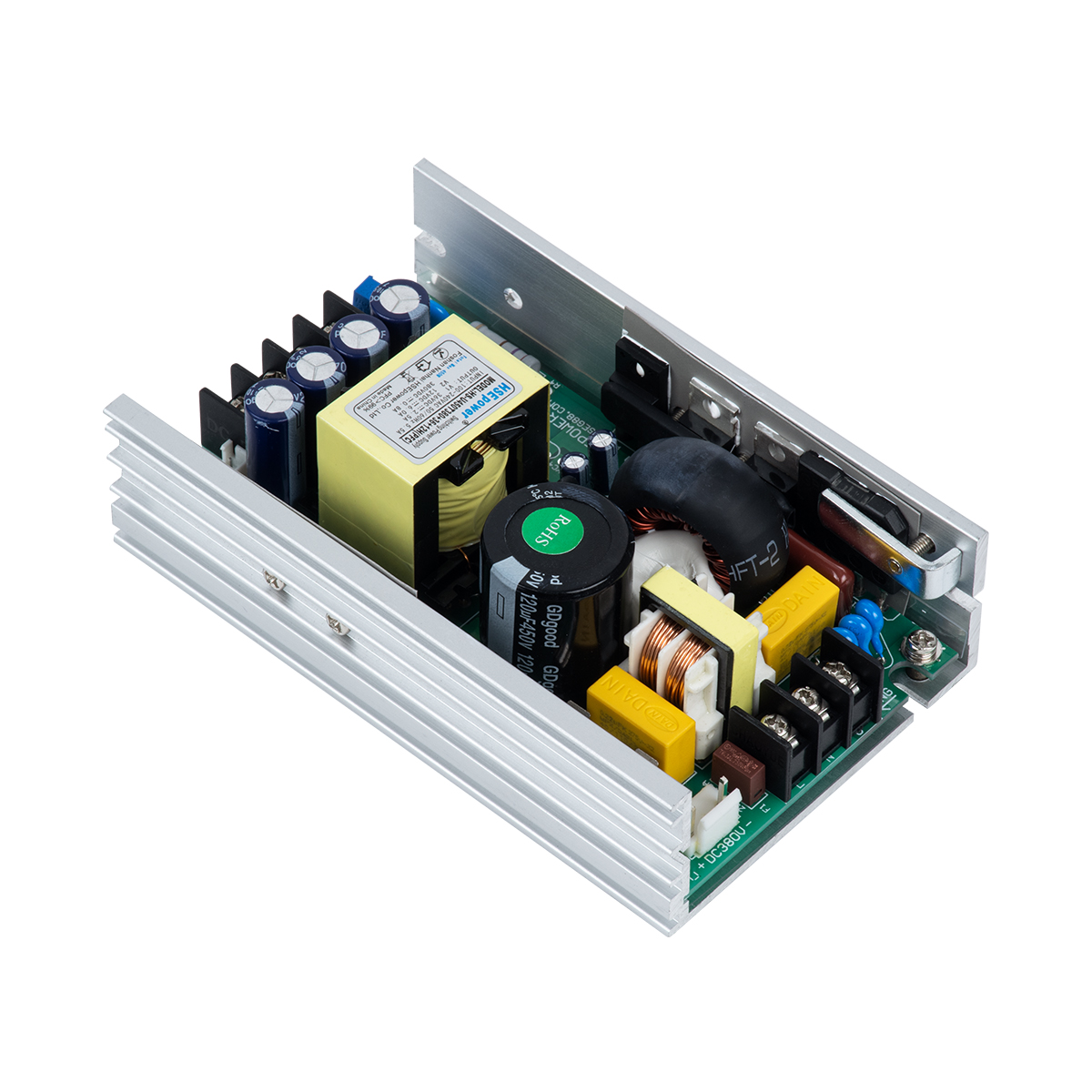 LEDTM® 73076 Μεταλλικό Τροφοδοτικό PELV για Ρομποτική Κεφαλή 7R Moving Head 450W - AC 220-240V σε DC 12V - 36V - 380V - IP20 L12.6 x W8 x H4cm - 1 Χρόνο Εγγύηση - Image 2