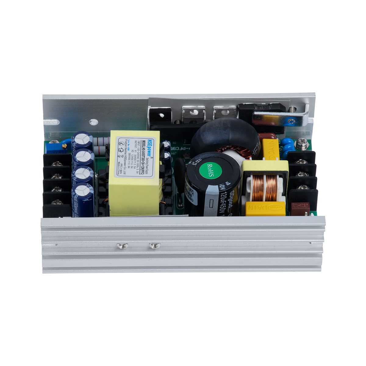 LEDTM® 73076 Μεταλλικό Τροφοδοτικό PELV για Ρομποτική Κεφαλή 7R Moving Head 450W - AC 220-240V σε DC 12V - 36V - 380V - IP20 L12.6 x W8 x H4cm - 1 Χρόνο Εγγύηση - Image 5