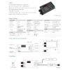 LEDTM® 73116 V1-B SKYDANCE DC RF 2.4Ghz Dimmer Constant Voltage Controller 1 Κανάλι DC 12-24V 1 x 20.5A 480W - Max 20.5A 480W - IP20 Μ9 x Π4 x Υ2.8cm - 5 Χρόνια Εγγύηση - Image 8