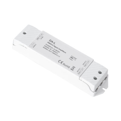 Alternative view of LEDTM® 73138 DA-L SKYDANCE DC DMX512 Signal Amplifier 2 Καναλιών DC 12-48V - IP20  Μ17.5 x Π4.5 x Υ2.5cm - 5 Χρόνια Εγγύηση
