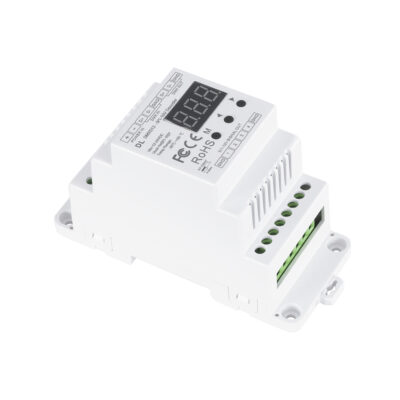 Alternative view of LEDTM® 73139 DL SKYDANCE DC DMX512 Signal Amplifier Din Rail Ράγας 2 Καναλιών DC 12-48V - IP20  Μ11.5 x Π5 x Υ6.5cm - 5 Χρόνια Εγγύηση
