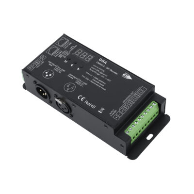 Alternative view of LEDTM® 73141 DSA SKYDANCE DC RF 2.4Ghz DMX512 to SPI Decoder DC 5-24V - IP20 Π16.5 x Π7 x Υ3.7cm - 5 Χρόνια Εγγύηση