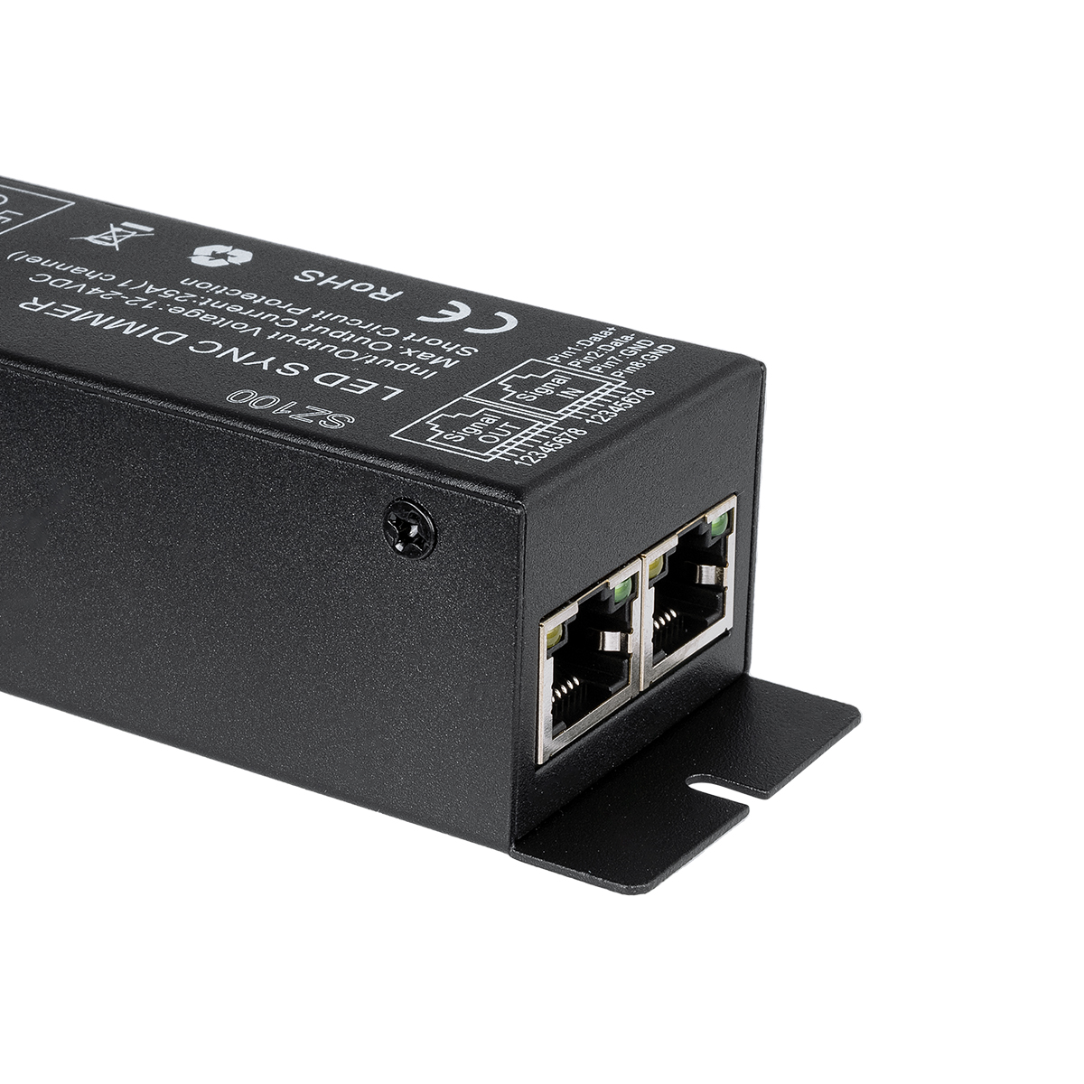 LEDTM® DIMMERIO 73311 Σετ Dimmer με RF Ασύρματο Χειριστήριο με 1 x 25A 600W Κανάλι DC 12-24V 25A 600W Max IP20 - RF2.4Ghz SYNC - Μ12.7 x Π4 x Υ3.2cm - 2 Χρόνια Εγγύηση - Image 6