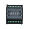 LEDTM® DIMMERAIL 73372 AC Trailing Edge DMX Dimmer Ράγας με 3 x 1A 220W Κανάλια AC 220-240V 3A 660W Max IP20 - DMX512 & RDM - Μ8 x Π9 x Υ6cm - 5 Χρόνια Εγγύηση - Image 3