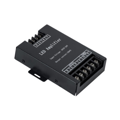 Alternative view of LEDTM® RGBAMPLIFIER 73393 DC Ενισχυτής Ισχύος & Σήματος Υψηλής Ταχύτητας με 3 x 10A 240W Κανάλια DC 5-24V 30A 720W Max IP20 - Μ11 x Π9 x Υ2.5cm - 2 Χρόνια Εγγύηση