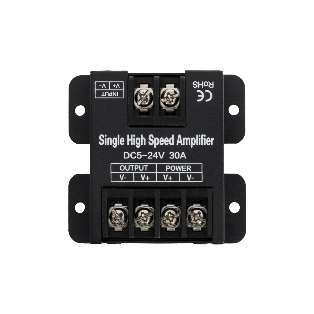 LEDTM® AMPLIFIER 73396 DC Ενισχυτής Ισχύος & Σήματος Υψηλής Ταχύτητας με 1 x 30A 720W Κανάλια DC 5-24V Max IP20 - Μ6.3 x Π6.7 x Υ2cm - 3 Χρόνια Εγγύηση - Image 3