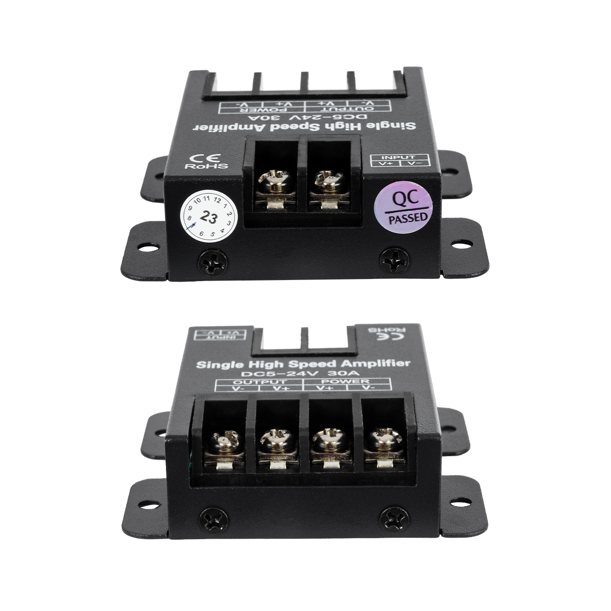 LEDTM® AMPLIFIER 73396 DC Ενισχυτής Ισχύος & Σήματος Υψηλής Ταχύτητας με 1 x 30A 720W Κανάλια DC 5-24V Max IP20 - Μ6.3 x Π6.7 x Υ2cm - 3 Χρόνια Εγγύηση - Image 5