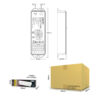 LEDTM® 73422 LS2 Mi-BOXER DC RF 2.4Ghz 5 in 1 Dimmer High Speed Controller / Dimmer 5 Καναλιών DC 12-24V 5 x 3A 72W - Max 15A 360W - IP20 RGBW+WW Μ13 x Π5 x Υ2.5cm - 5 Years Warranty - Image 18