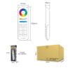LEDTM® 73426 FUT089 Mi-Light Ασύρματο Χειριστήριο Αφής RF 2.4Ghz 8 Group για όλα τα RGBW+WW Mi-BOXER Controller DC 3V 2 x AAA - IP20 Λευκό - Μ15.6 x Π5.4 x Υ2.5cm - 5 Years Warranty - Image 19