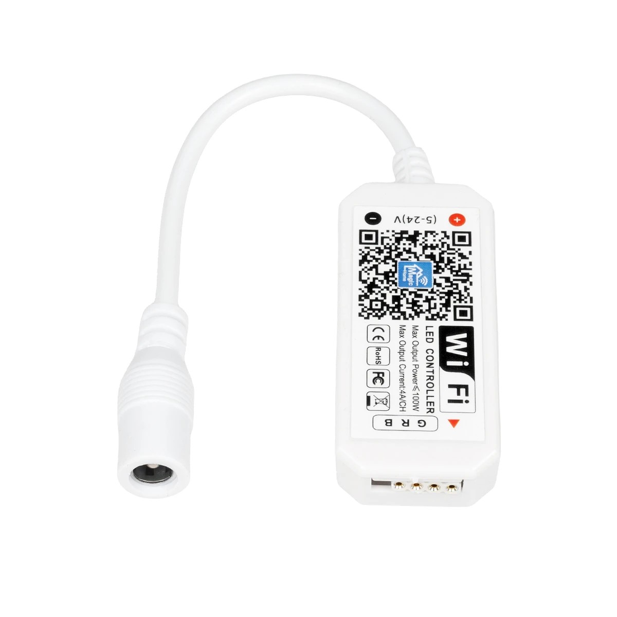 LEDTM® 73435 Ασύρματος Smart Home Wi-Fi LED RGB Controller με Χειριστήριο RF 2.4Ghz DC 5-24V Max 100W - Image 3