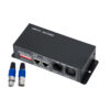 LEDTM® RGBCONTROLLER 73490 DC DMX Master Dimmer / Controller / Decoder Υψηλής Ταχύτητας με 3 x 8A 192W Κανάλια DC 12-24V 24A 576W Max IP20 - DMX512 & RDM - Μ16 x Π9 x Υ6cm - 2 Χρόνια Εγγύηση - Image 2