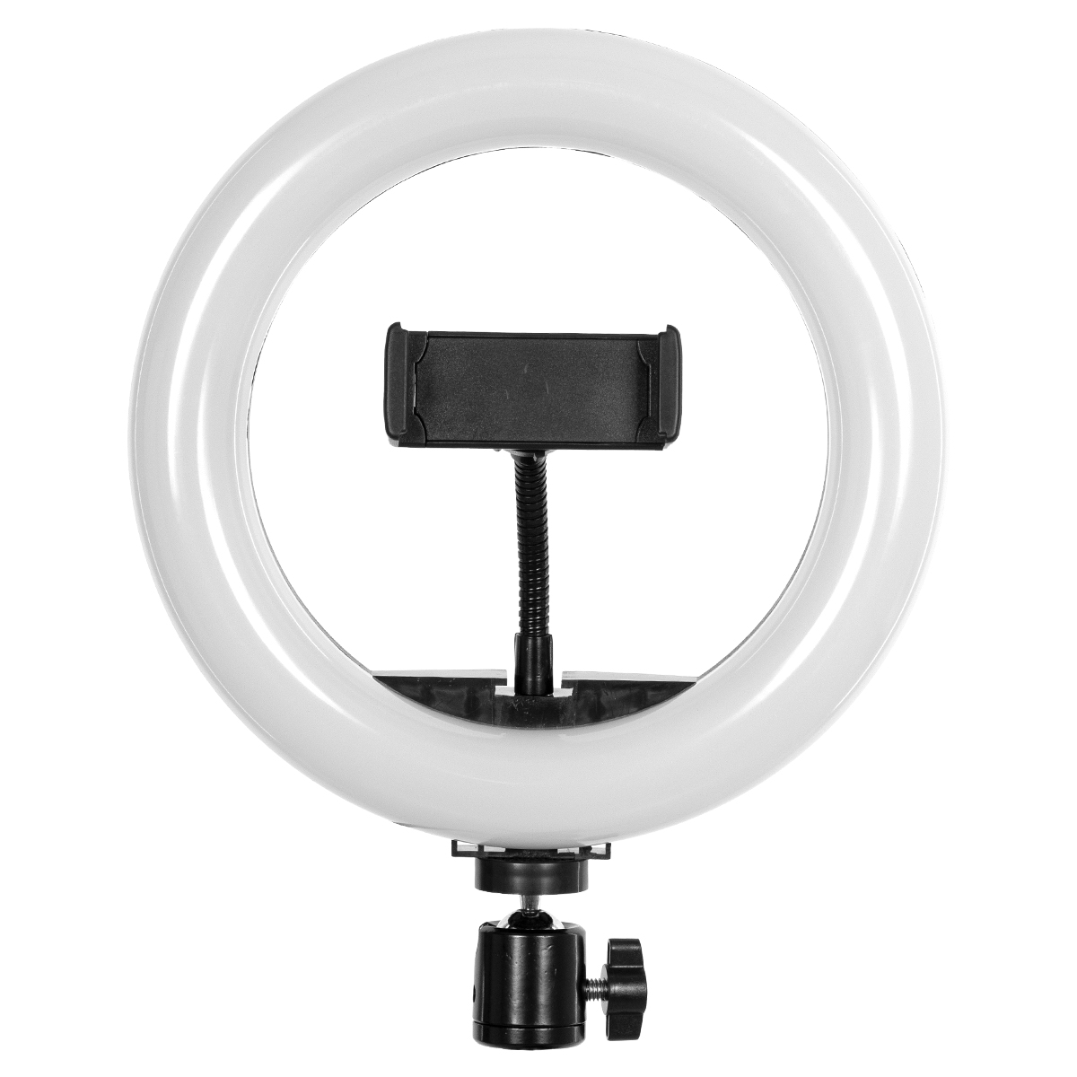 LEDTM® 75800 Professional Digital Ring Light Φ20cm LED SMD 20W 2000lm 180° DC 5V με Καλώδιο Τροφοδοσίας USB - Ενσωματωμένο Χειριστήριο Εναλλαγής Χρωμάτων & 1 Βάση Τηλεφώνου - Πολύχρωμο RGBW+WW Dimmable - Image 3