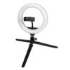LEDTM® 75800 Professional Digital Ring Light Φ20cm LED SMD 20W 2000lm 180° DC 5V με Καλώδιο Τροφοδοσίας USB - Ενσωματωμένο Χειριστήριο Εναλλαγής Χρωμάτων & 1 Βάση Τηλεφώνου - Πολύχρωμο RGBW+WW Dimmable - Image 7