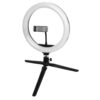 LEDTM® 75801 Professional Digital Ring Light Φ26cm LED SMD 30W 3000lm 180° DC 5V με Καλώδιο Τροφοδοσίας USB - Ενσωματωμένο Χειριστήριο Εναλλαγής Χρωμάτων & 1 Βάση Τηλεφώνου - Πολύχρωμο RGBW+WW Dimmable - Image 6