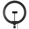 LEDTM® 75802 Professional Digital Ring Light Φ30cm LED SMD 40W 4000lm 180° DC 5V με Καλώδιο Τροφοδοσίας USB - Ενσωματωμένο Χειριστήριο Εναλλαγής Χρωμάτων & 1 Βάση Τηλεφώνου - Πολύχρωμο RGBW+WW Dimmable - Image 5