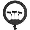 LEDTM® 75804 Professional Digital Ring Light Φ36cm LED SMD 50W 5000lm 180° AC 230V με Καλώδιο Τροφοδοσίας Πρίζας - Ασύρματο Χειριστήριο RF 2.4Ghz Εναλλαγής Χρωμάτων & 3 Βάσεις Τηλεφώνου - Πολύχρωμο RGBW+WW Dimmable - Image 5