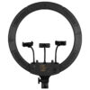 LEDTM® 75805 Professional Digital Ring Light Φ46cm LED SMD 70W 7000lm 180° AC 230V με Καλώδιο Τροφοδοσίας Πρίζας - Ασύρματο Χειριστήριο RF 2.4Ghz Εναλλαγής Χρωμάτων & 3 Βάσεις Τηλεφώνου - Πολύχρωμο RGBW+WW Dimmable - Image 5