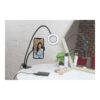 LEDTM® 75809 Professional Digital Ring Light Φ9cm LED SMD 10W 1000lm 180° DC 5V με Καλώδιο Τροφοδοσίας USB - Ενσωματωμένο Χειριστήριο Εναλλαγής Χρωμάτων & 1 Βάση Τηλεφώνου - CCT Θερμό Λευκό 3000K - Φυσικό Λευκό 4500K - Ψυχρό Λευκό 6000K Dimmable Μαύρο - Image 6