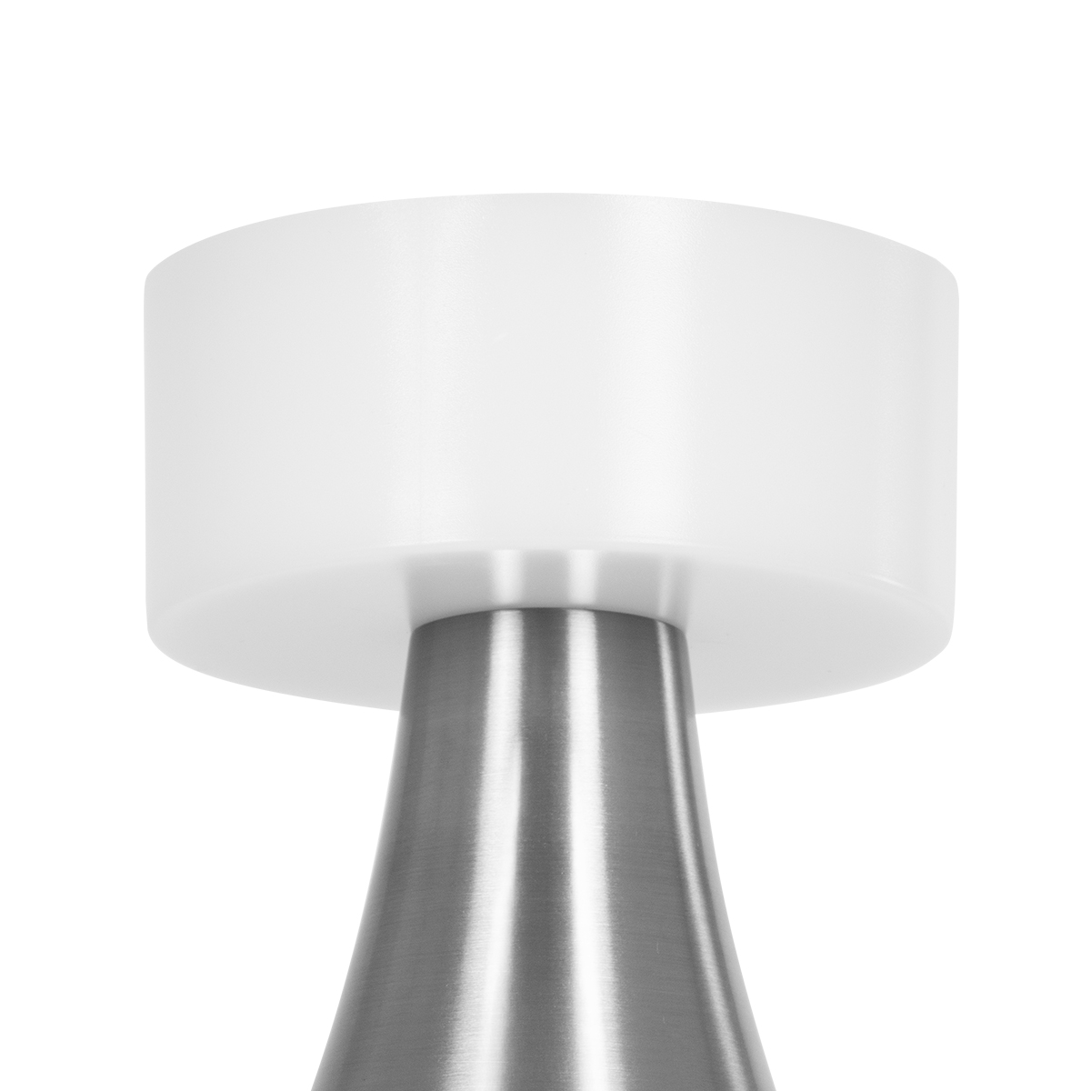 LEDTM® DOLLY 76468 Επαναφορτιζόμενο Επιτραπέζιο Φωτιστικό Πορτατίφ LED 1.5W 105lm 120° DC 5V IP44 CCT Ultra Θερμό 1500K - Φυσικό Λευκό 4500K - Ψυχρό Λευκό 6000K Dimmable Ασημί & Λευκό Πλαστικό - Μ9 x Π9 x Υ21cm - 2 Χρόνια Εγγύηση - Image 7