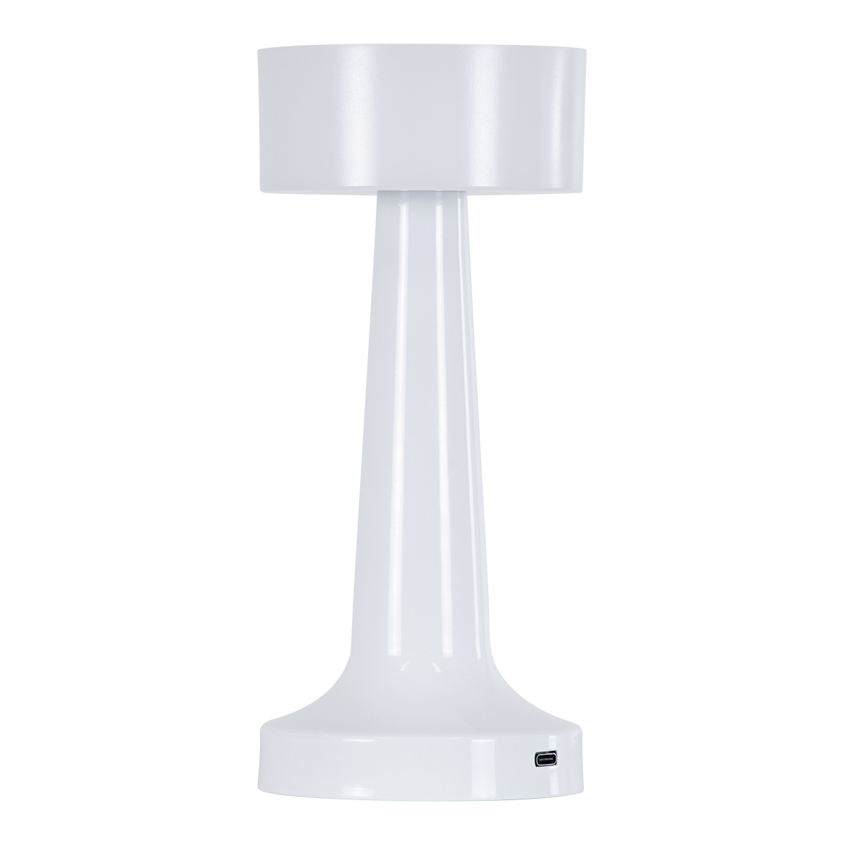 LEDTM® NANNA 76471 Επαναφορτιζόμενο Επιτραπέζιο Φωτιστικό Πορτατίφ LED 1.5W 105lm 120° DC 5V IP44 CCT Ultra Θερμό 1500K - Φυσικό Λευκό 4500K - Ψυχρό Λευκό 6000K Dimmable Λευκό Πλαστικό - Μ9 x Π9 x Υ21cm - 2 Χρόνια Εγγύηση - Image 3
