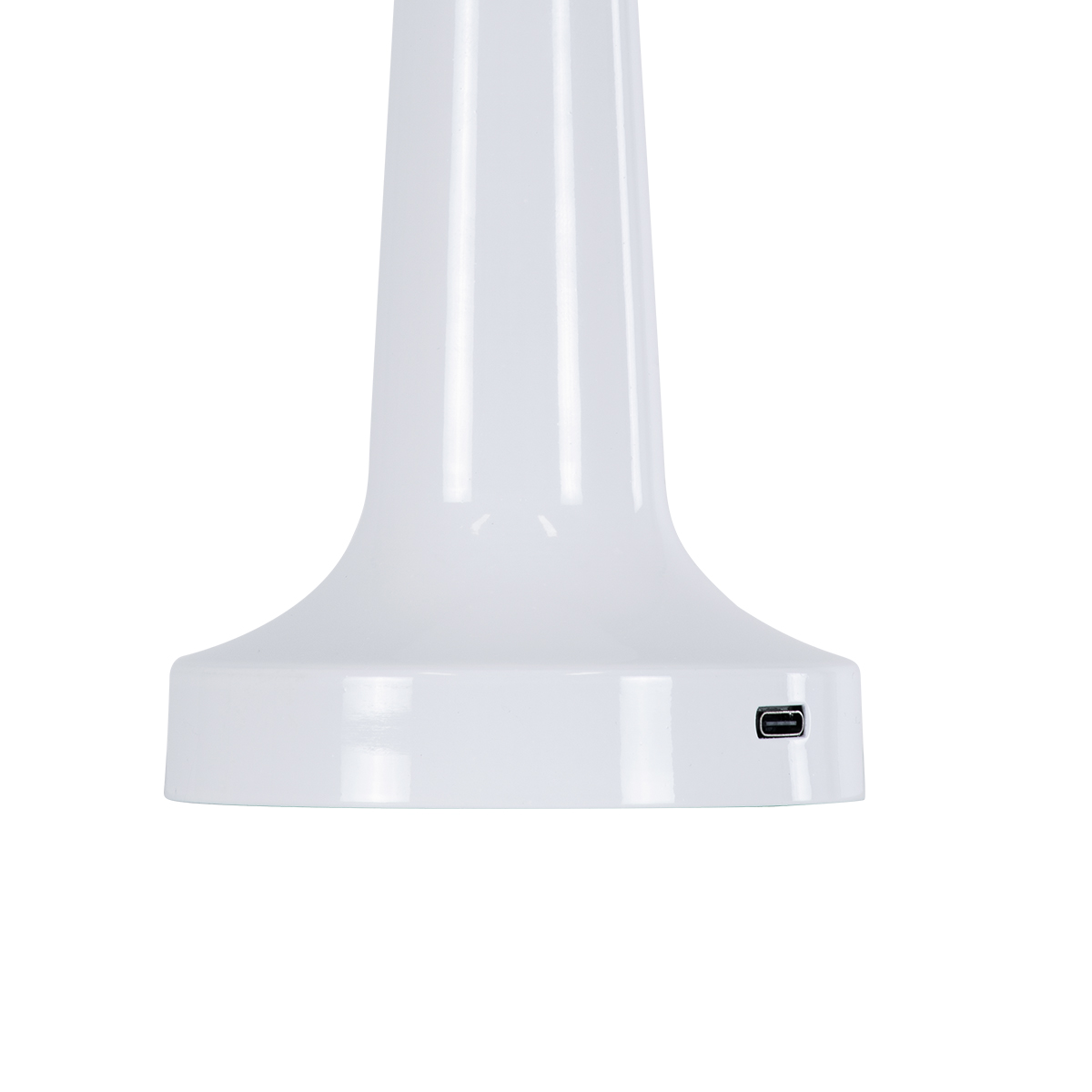 LEDTM® NANNA 76471 Επαναφορτιζόμενο Επιτραπέζιο Φωτιστικό Πορτατίφ LED 1.5W 105lm 120° DC 5V IP44 CCT Ultra Θερμό 1500K - Φυσικό Λευκό 4500K - Ψυχρό Λευκό 6000K Dimmable Λευκό Πλαστικό - Μ9 x Π9 x Υ21cm - 2 Χρόνια Εγγύηση - Image 5