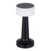 LEDTM® NANNA 76472 Επαναφορτιζόμενο Επιτραπέζιο Φωτιστικό Πορτατίφ LED 1.5W 105lm 120° DC 5V IP44 CCT Ultra Θερμό 1500K - Φυσικό Λευκό 4500K - Ψυχρό Λευκό 6000K Dimmable Μαύρο & Λευκό Πλαστικό - Μ9 x Π9 x Υ21cm - 2 Χρόνια Εγγύηση - Image 4