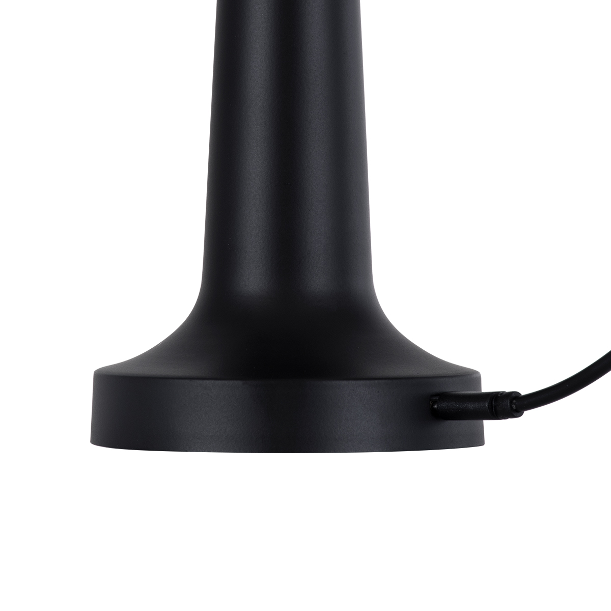 LEDTM® NANNA 76472 Επαναφορτιζόμενο Επιτραπέζιο Φωτιστικό Πορτατίφ LED 1.5W 105lm 120° DC 5V IP44 CCT Ultra Θερμό 1500K - Φυσικό Λευκό 4500K - Ψυχρό Λευκό 6000K Dimmable Μαύρο & Λευκό Πλαστικό - Μ9 x Π9 x Υ21cm - 2 Χρόνια Εγγύηση - Image 6