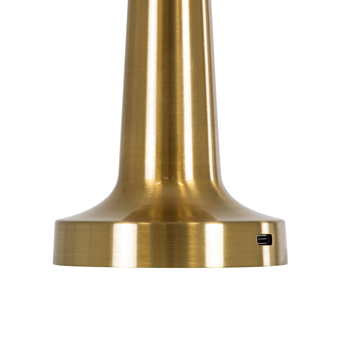 LEDTM® NANNA 76475 Επαναφορτιζόμενο Επιτραπέζιο Φωτιστικό Πορτατίφ LED 1.5W 105lm 120° DC 5V IP44 CCT Ultra Θερμό 1500K - Φυσικό Λευκό 4500K - Ψυχρό Λευκό 6000K Dimmable Χρυσό & Λευκό Πλαστικό - Μ9 x Π9 x Υ21cm - 2 Χρόνια Εγγύηση - Image 5