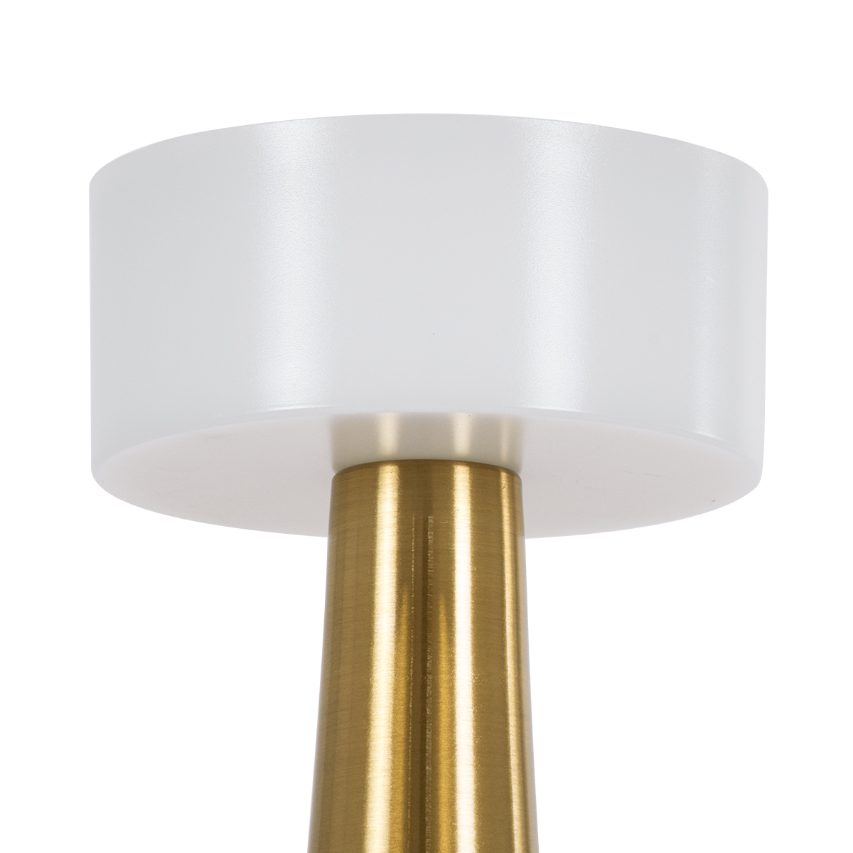 LEDTM® NANNA 76475 Επαναφορτιζόμενο Επιτραπέζιο Φωτιστικό Πορτατίφ LED 1.5W 105lm 120° DC 5V IP44 CCT Ultra Θερμό 1500K - Φυσικό Λευκό 4500K - Ψυχρό Λευκό 6000K Dimmable Χρυσό & Λευκό Πλαστικό - Μ9 x Π9 x Υ21cm - 2 Χρόνια Εγγύηση - Image 7